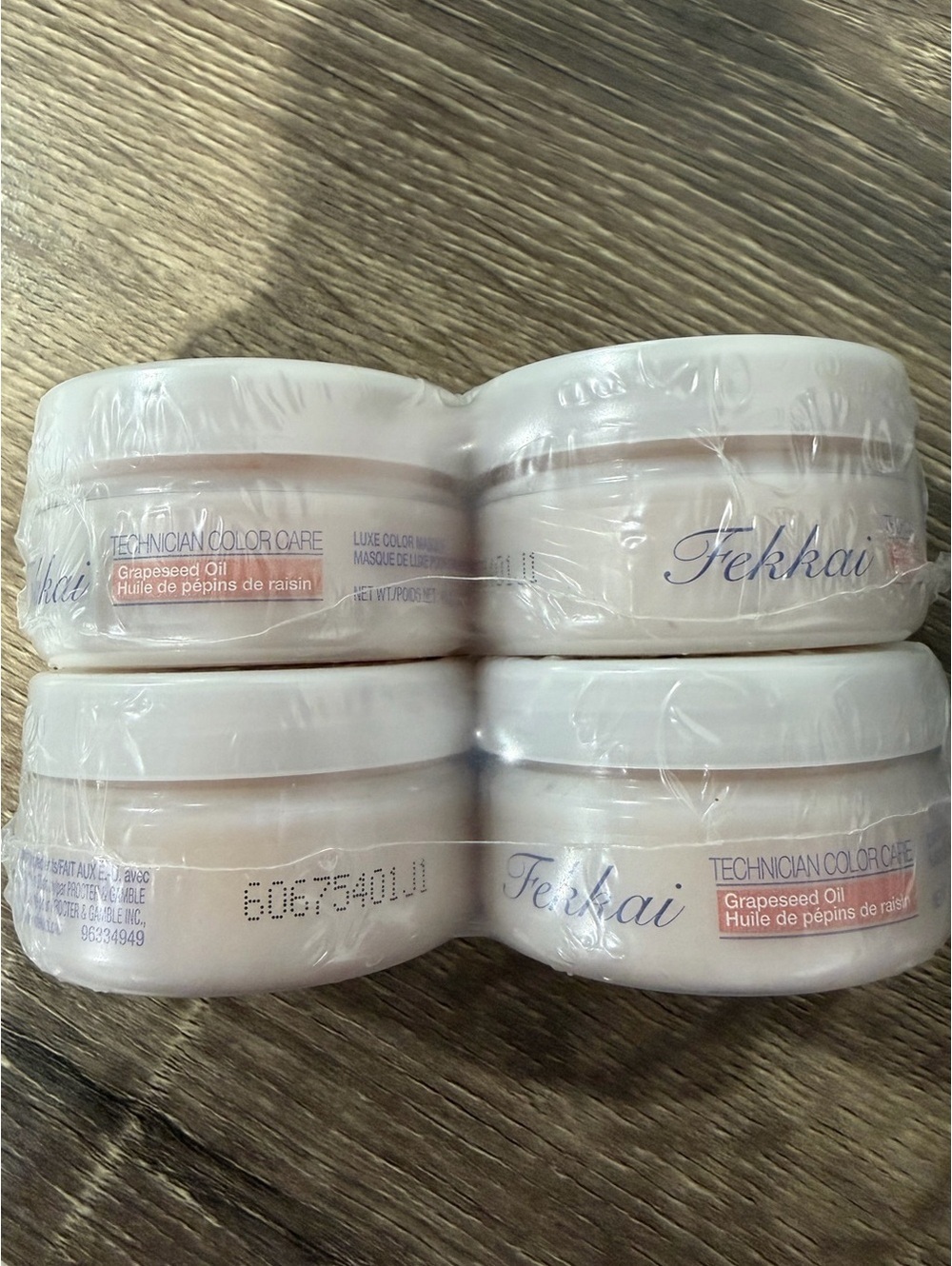 4 x Fekkai Technician Color Care Luxe Color Masque Grapeseed Oil Hair Mask